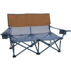 New ⭐ Kelty Camp Chairs Mesh Low Love Seat 😍